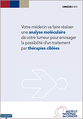 Couverture du guide "Qu'est-ce qu'une thérapie ciblée ?"