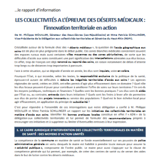 collectivités à l'épreuve des déserts médicaux.PNG
