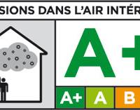 Exemple d'étiquetage portant sur les émissions de composés organiques volatils